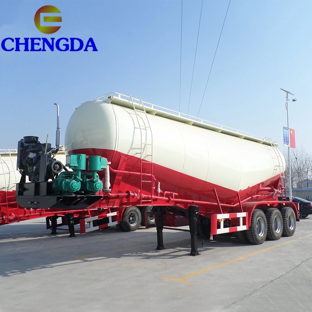 50tons Semi Trailer Cement Silos Tank for Africa