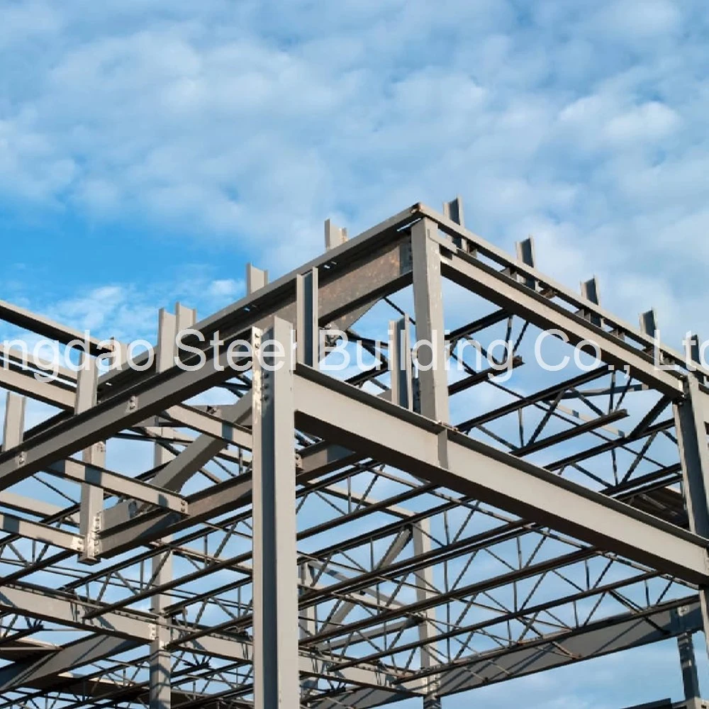 Affordable Prefab Modular Building Light Steel Structure Frame Workshop Prefabricated Shopping Mall