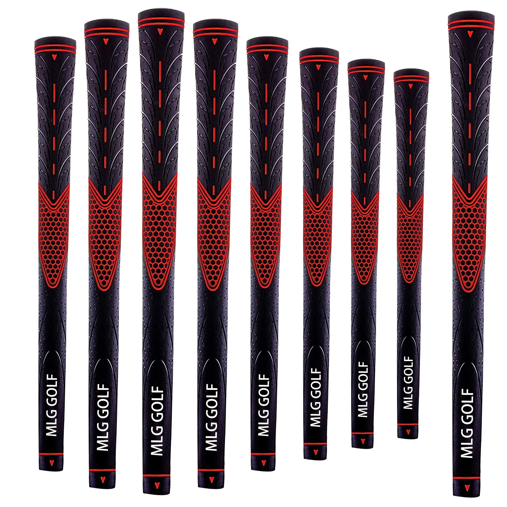 Golf Rubber Grips Custom Printing Logo Golf Grips Wholesale/Supplier Hot Sale Cheap Price Non-Slip Golf Grips Rubber