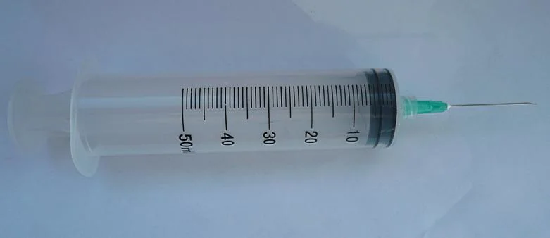 50мл Diaposable Syinge для медицинских ЭБУ системы впрыска