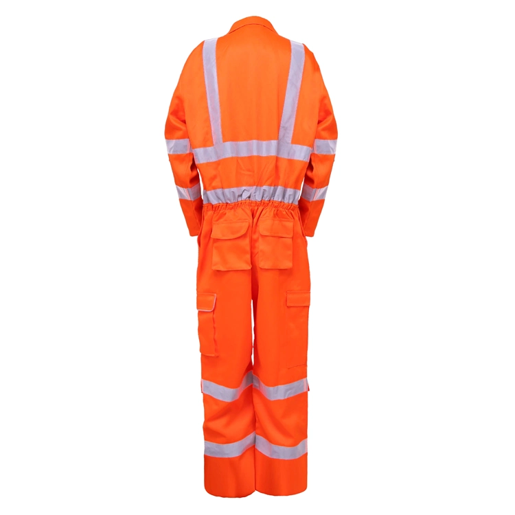 Uniforme de General de Trabajadores de la naranja con cinta reflectante para la minería de los hombres monos