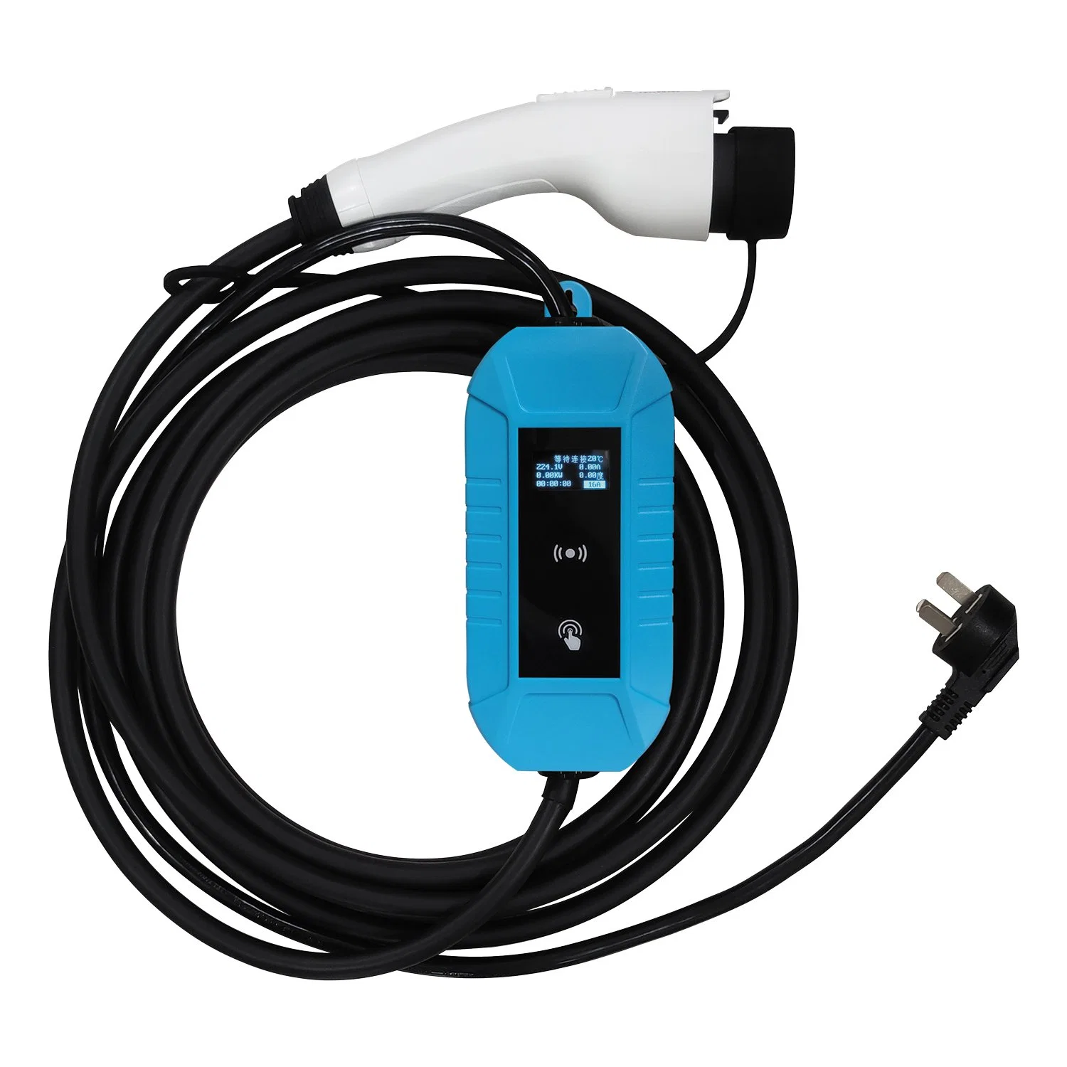 3.5kw Current Adjustable Portable EV Charger with Leakage Protection Function