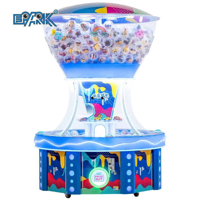 Indoor Amusement Street Arcade Game Ball Paradise 4p Capsule Vending Machine