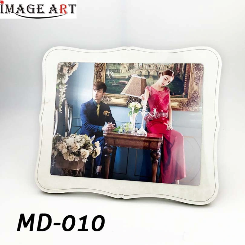 Сублимация пустым MDF Globulite свадебная рамка для фотографий для DIY MD-010