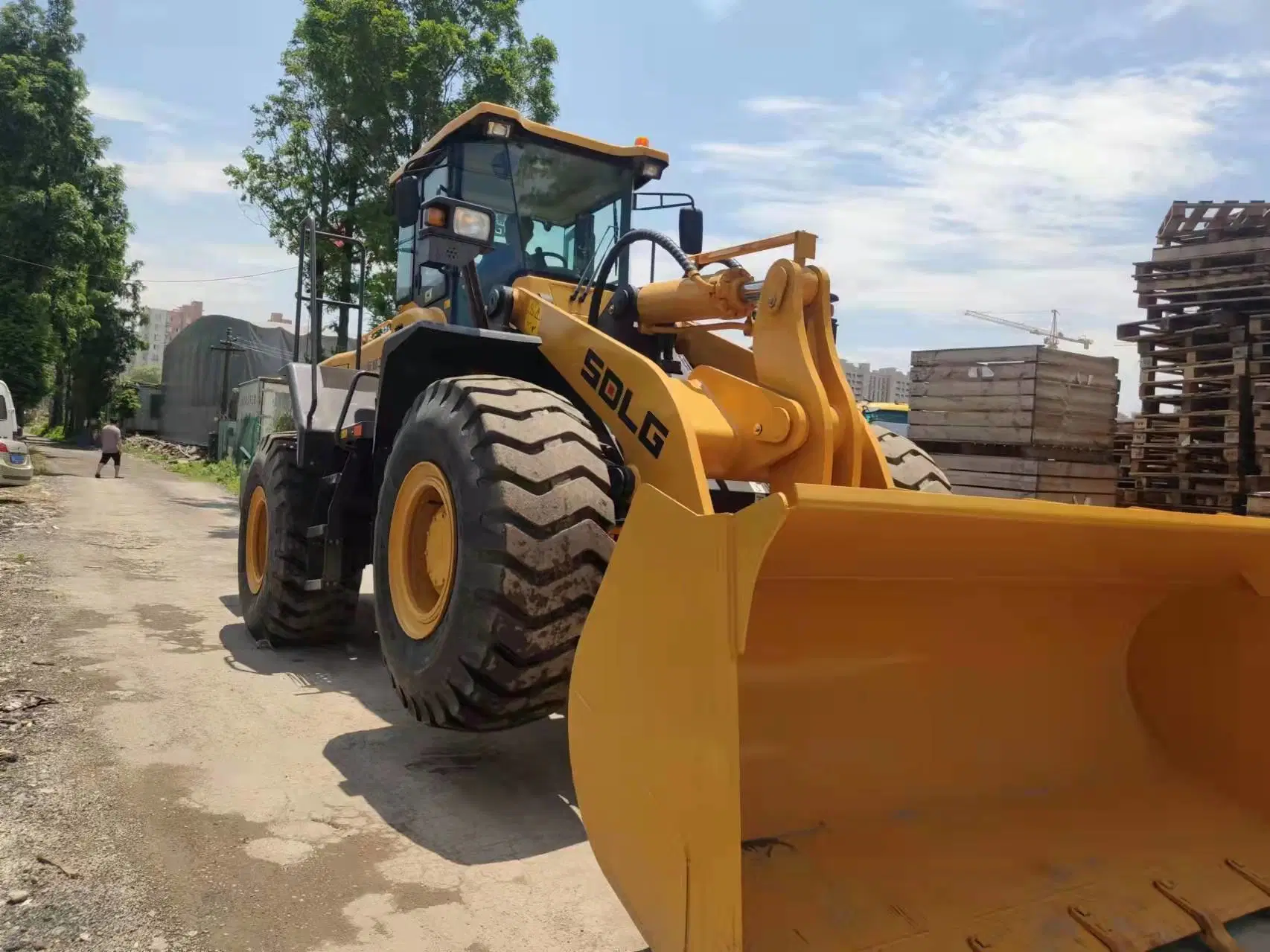 Utilisé à la construction de 5 Tonnes 956 chargeuse à roues