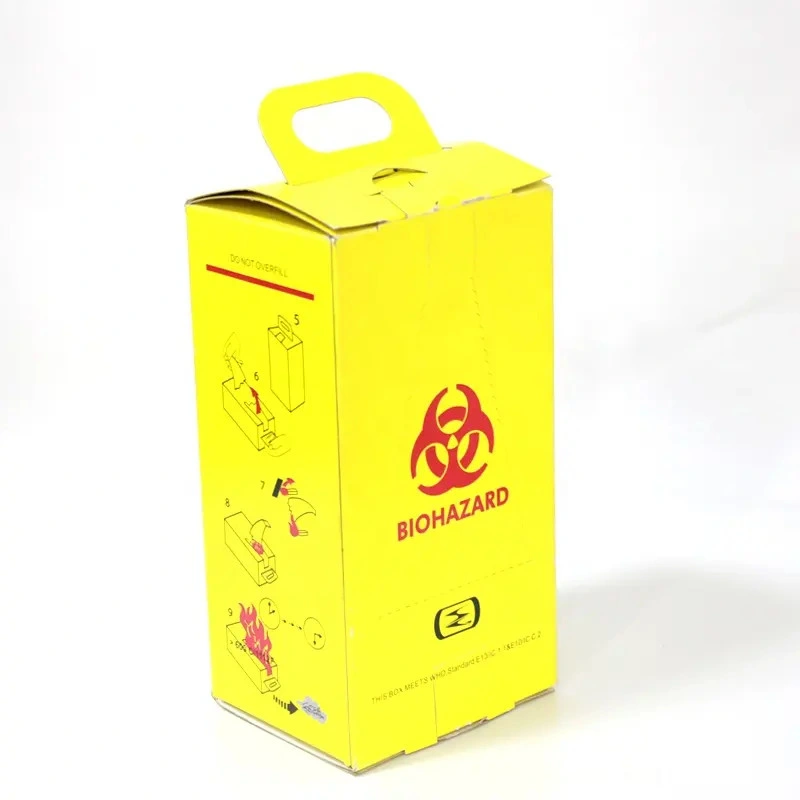 5L Paper Cardboard Sharps Boxes Container