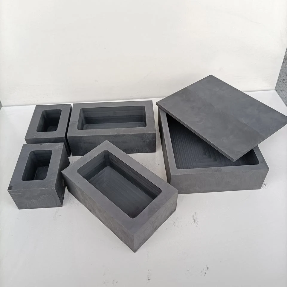 Diamond Corrugated Tooth Head Sintered Graphite Mould Graphite Products