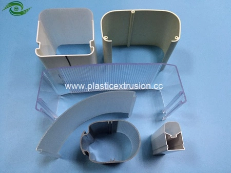 PVC ABS HIPS PC Plastic Extrusion Profiles for Retailing & Construction