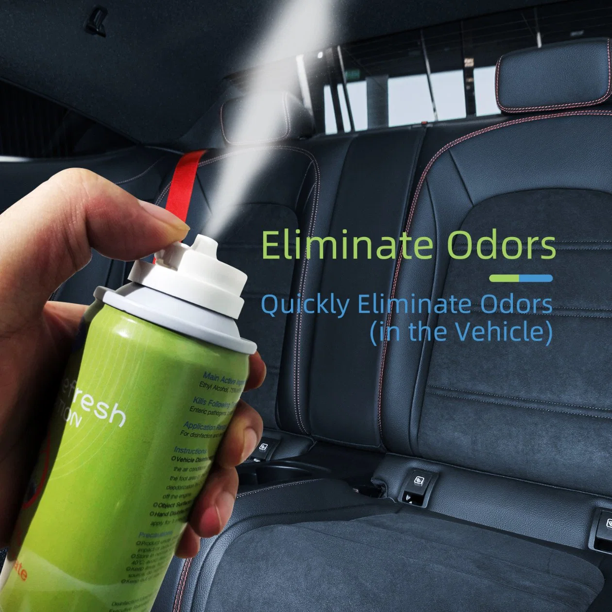 99.99% Aerosol Deodorant Disinfectant Sprayer with Reach MSDS Certificate
