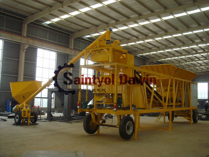 Yhzs25 Eurotec Super Mini Concrete Batch Plant Made in China