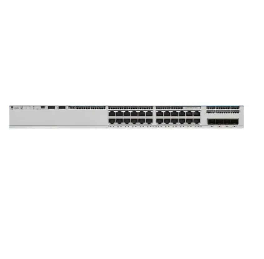 C9300L-24p-4X-E 9300 24 Ports 1g Copper with Fixed 4X10g/1g SFP+ Uplinks Poe+ Network Switch