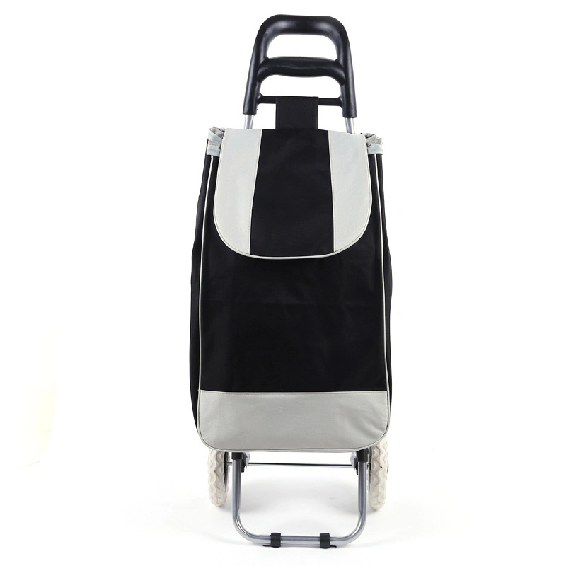 Folding Wheeled Shopping Trolley Bag Portable Vegetable Grocery Trolley Bag Shopping Carts