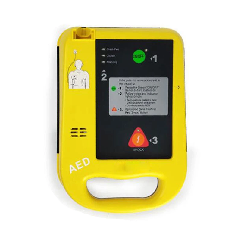 Clinic High-Quality Hot Sale Medical First Aid Heart Defibrillator Machine Price Defibrillator Automatic Portable Defibrillator