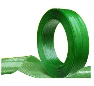 Machine Packing Automatic Green Polyester Plastic Pet Strapping Roll for Used Clothes Bales