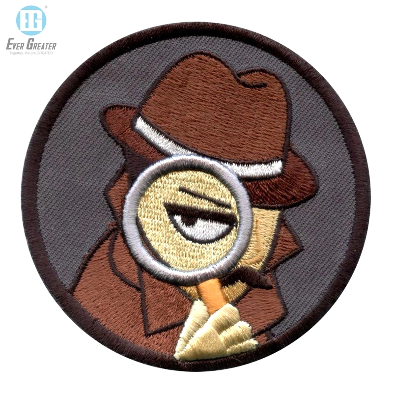 Custom High quality/High cost performance  Embroidery Iron on Woven Patch