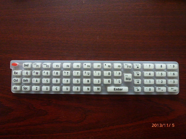 Teclado teclado teclado membrana de goma interruptor de silicona
