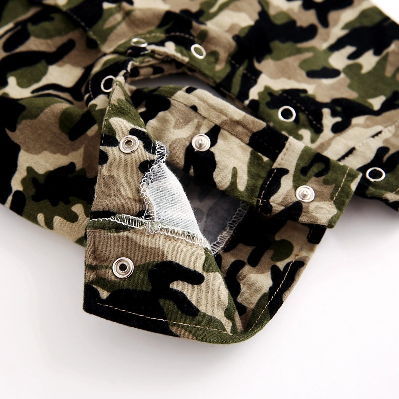 2019 Nouveau style body bébé Outwear d'enfants de 0 à 3 ans en pur coton Vêtements Vêtements de camouflage Costume d'escalade