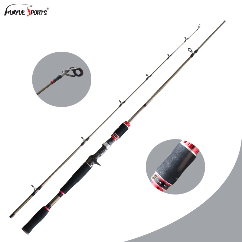 24t Carbon Fiber Baitcasting Rod with EVA Handle