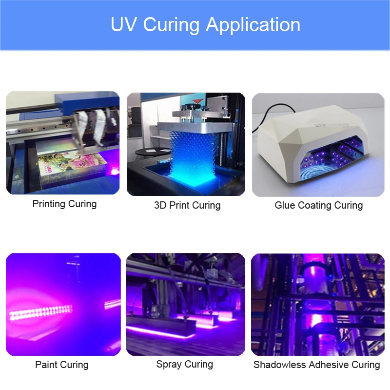 UVA LED SMD3838 1W 3W High Power Custom Made SMD Chip 3535 365nm 385nm 395nm 405nm 3.0V-3.6V for UV Curing, Ink-Jet Printing, Exposure Machine