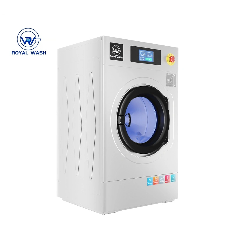 Stainless Steel Commercial Coin Operated Washer Extractor-Soft Mount