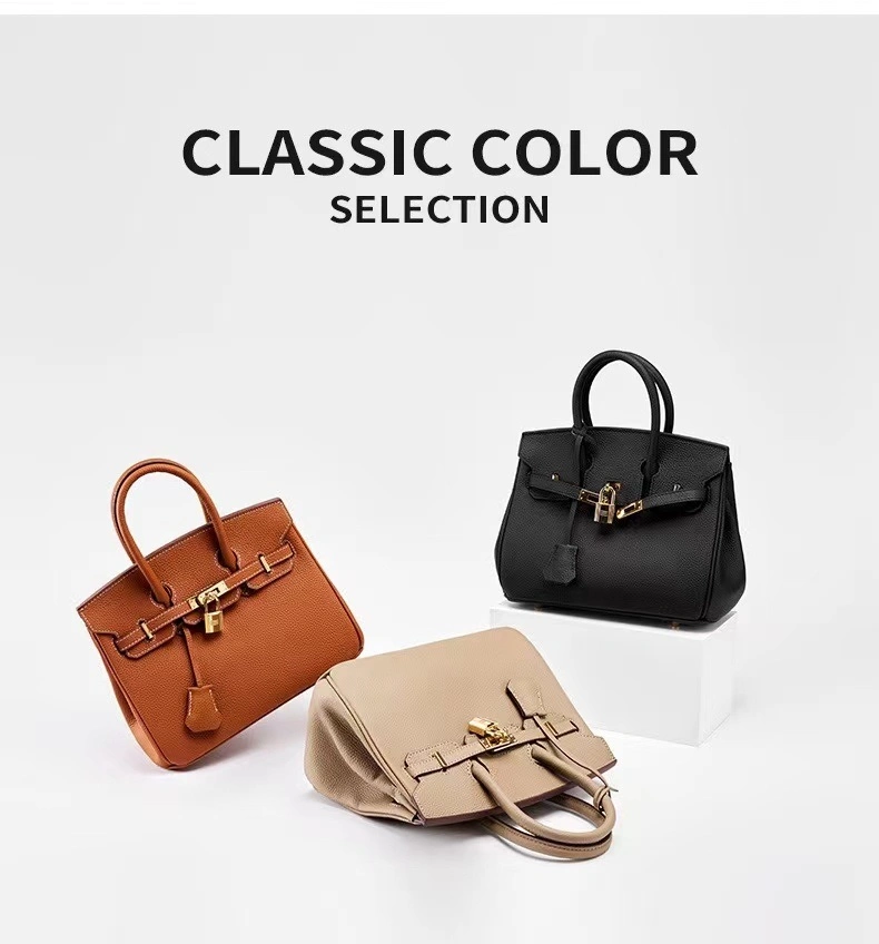 Designer Bag Custom Bag Waterproof 2024 New Fashion Cow Leather Artificial Leather Clemence Tote Bags for Women