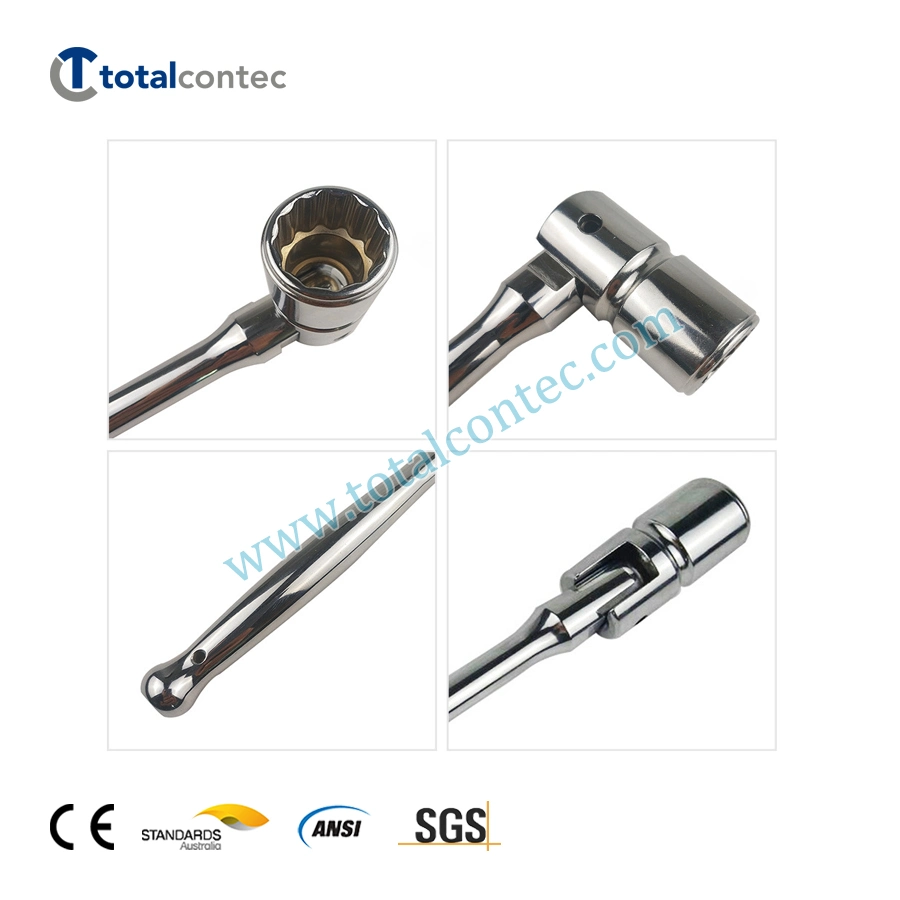 Adjustable 12 Point Wrench Socket 180 Degree Swing Scaffolding Spanner