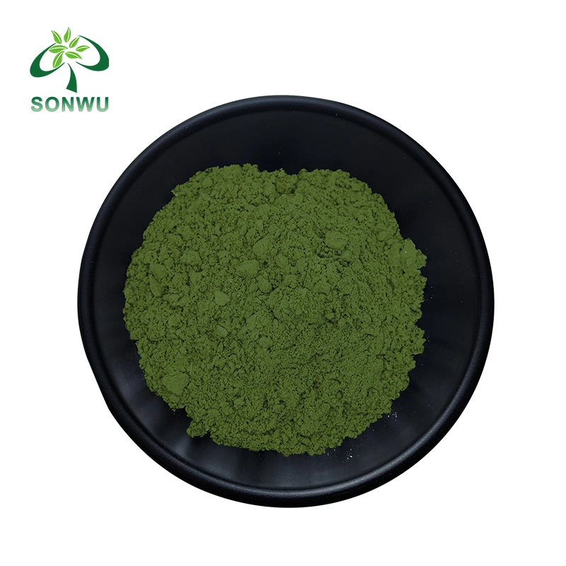 Sonwu suministro de polvo vegetal Extracto de hierba de cebada orgánico polvo