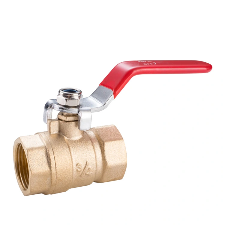 Hot Sale Brass Gas Ball Water Valve with Butterfly Handle