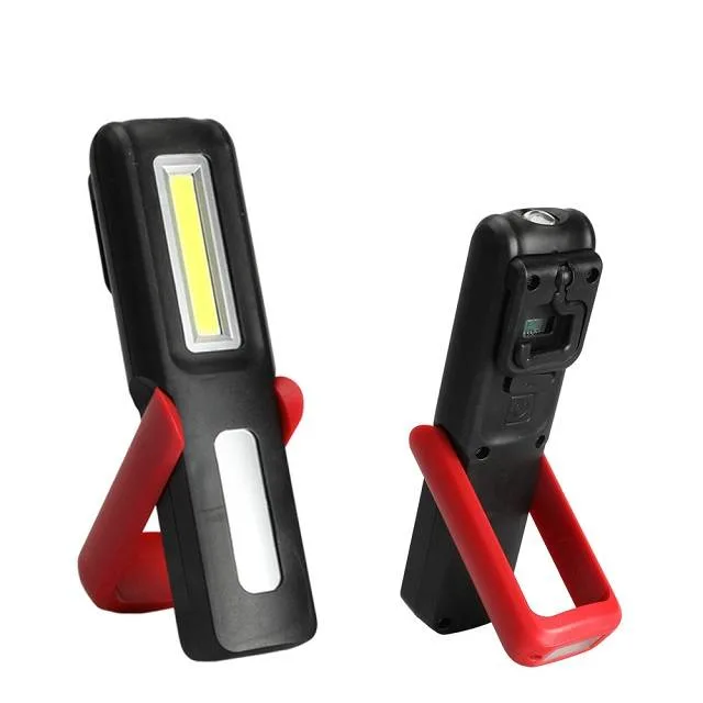 Lampe portable d'inspection IP54 USB rechargeable LED voiture réparation main Lampe lampe portable 300 lumens projecteur de travail