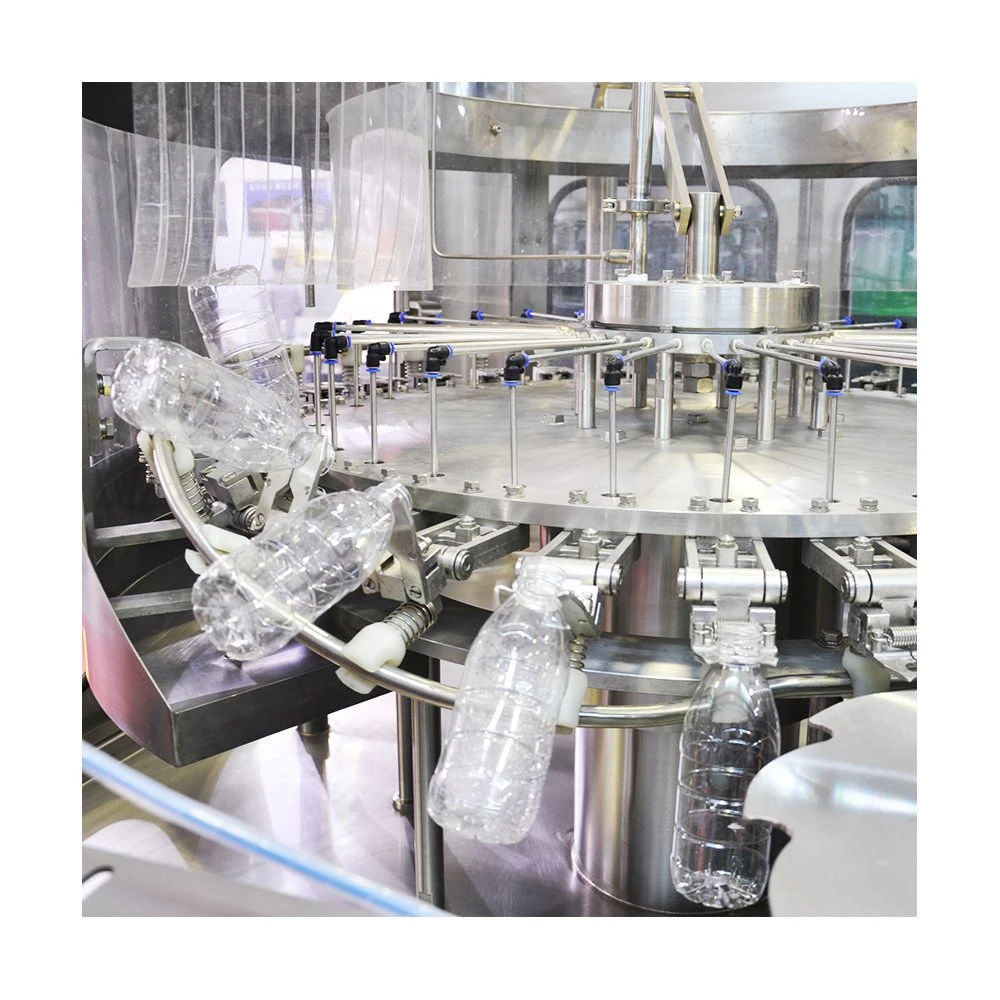 6000bph a to Z Turnkey Complete Pet Bottle Drinking Pure Mineral Water Blowing Washing Rinsing Filling Bottling Capping Sealing Labeling Packing Machine