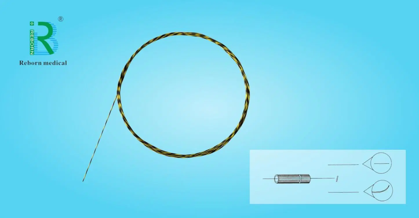 Ore Exhibits Excellent Torsional Stiffness Toprevent Kinking Zabra Guidewire Wire Guide with CE Certificate