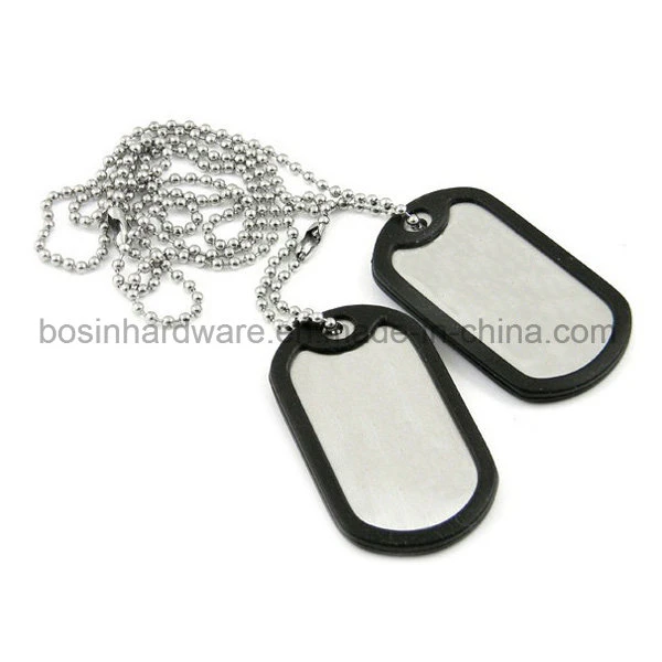 Military Metal Ball Chain Dog Tag