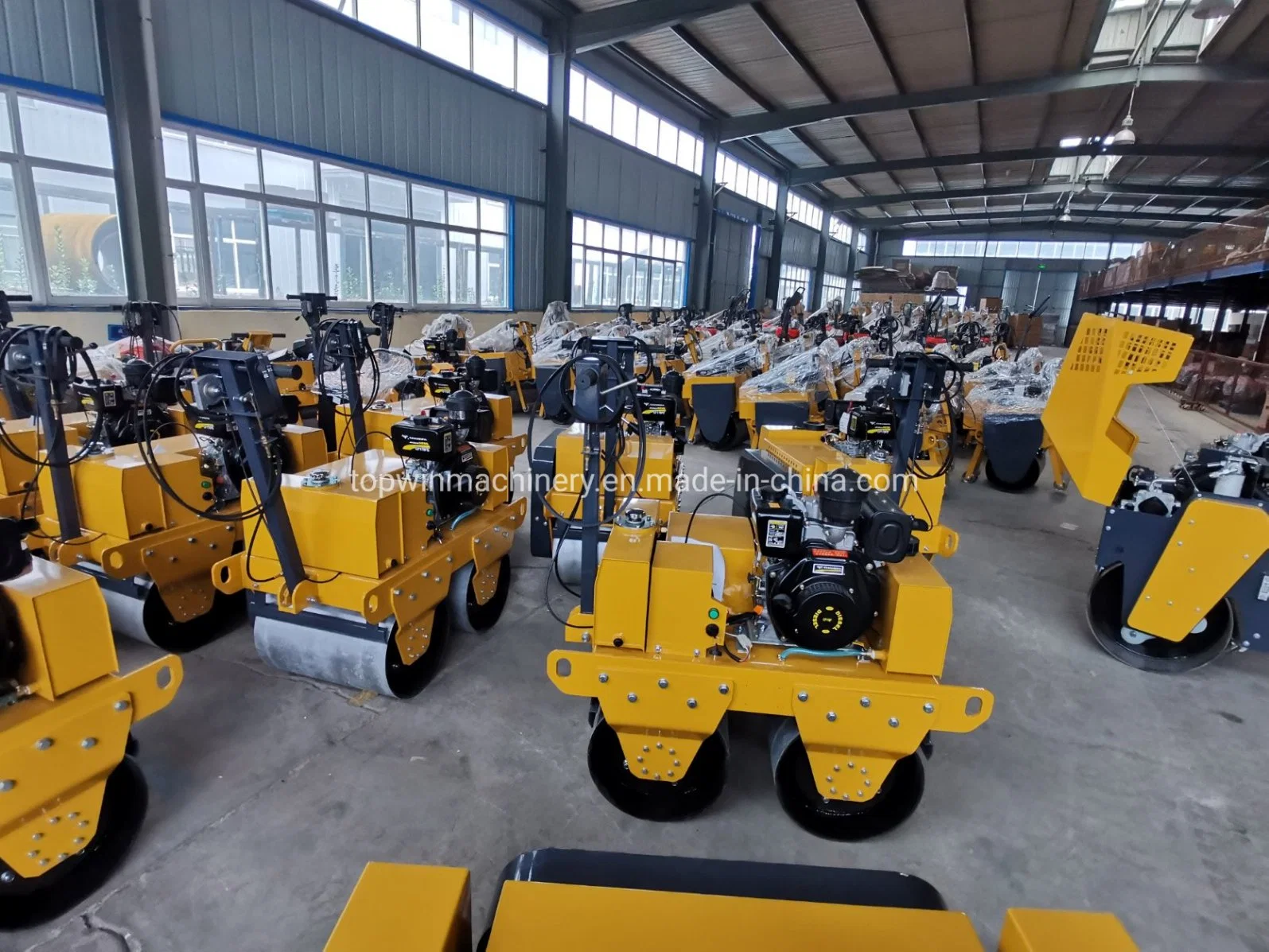 Single Drum Road Roller Small Mini Compactor