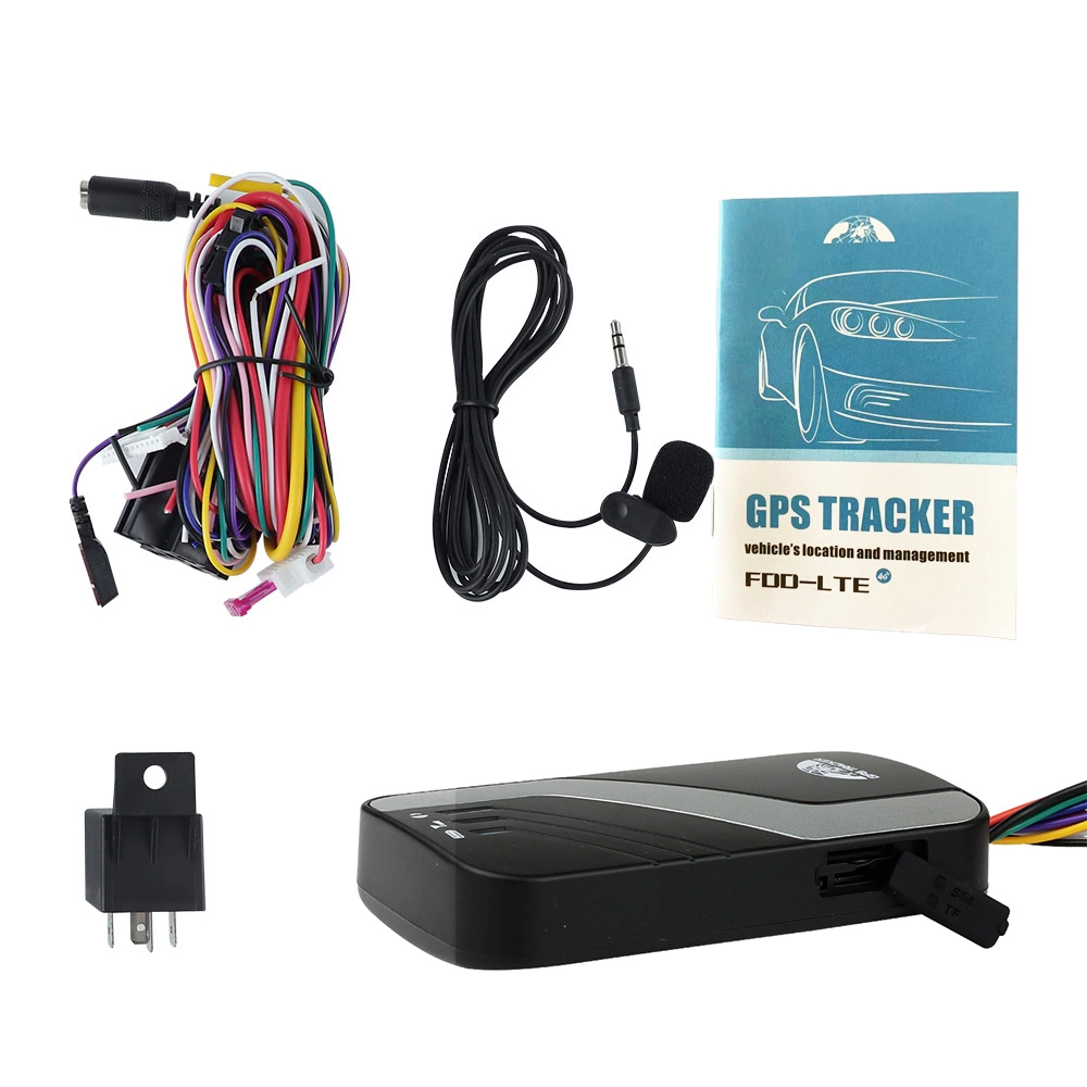 4G dispositivo de seguimiento GPS para coche con parada remota de alarma de puerta Sistema de seguimiento GPS del motor GPS403b Soporte Monitor de combustible GPS del vehículo Rastreador