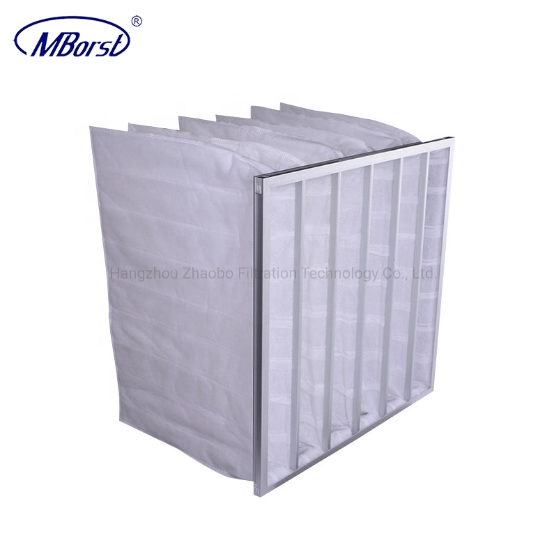 High quality/High cost performance  Medium Efficiency Pocket Filter for Air Purifier Replacement