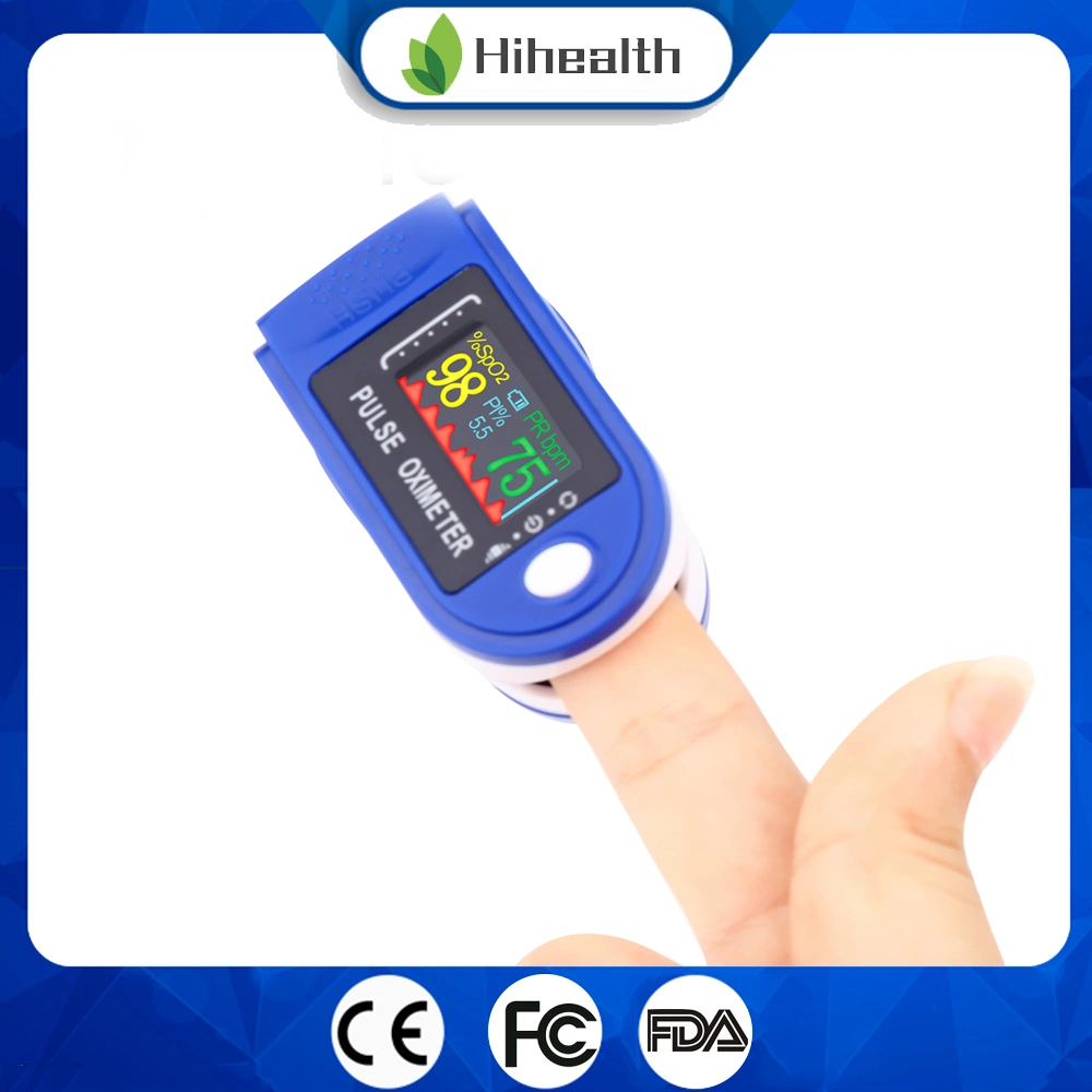 Blood Oxygen Rechargeable Handheld Jumper Finger Pulse Oximeter