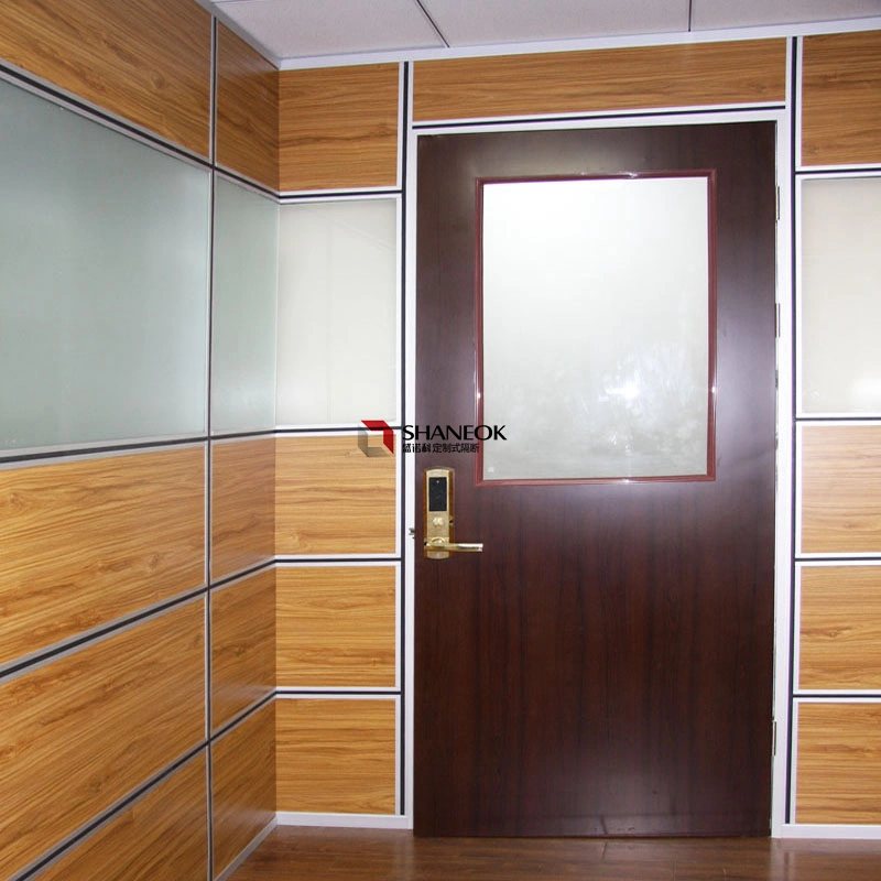 High Quality MDF Office Partition Wall, Decالازدراء لوحة تقسيم مادة البناء