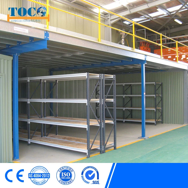 Steel Platform Raised Floor Mezzanine Rack Multi Tier Storage Factory