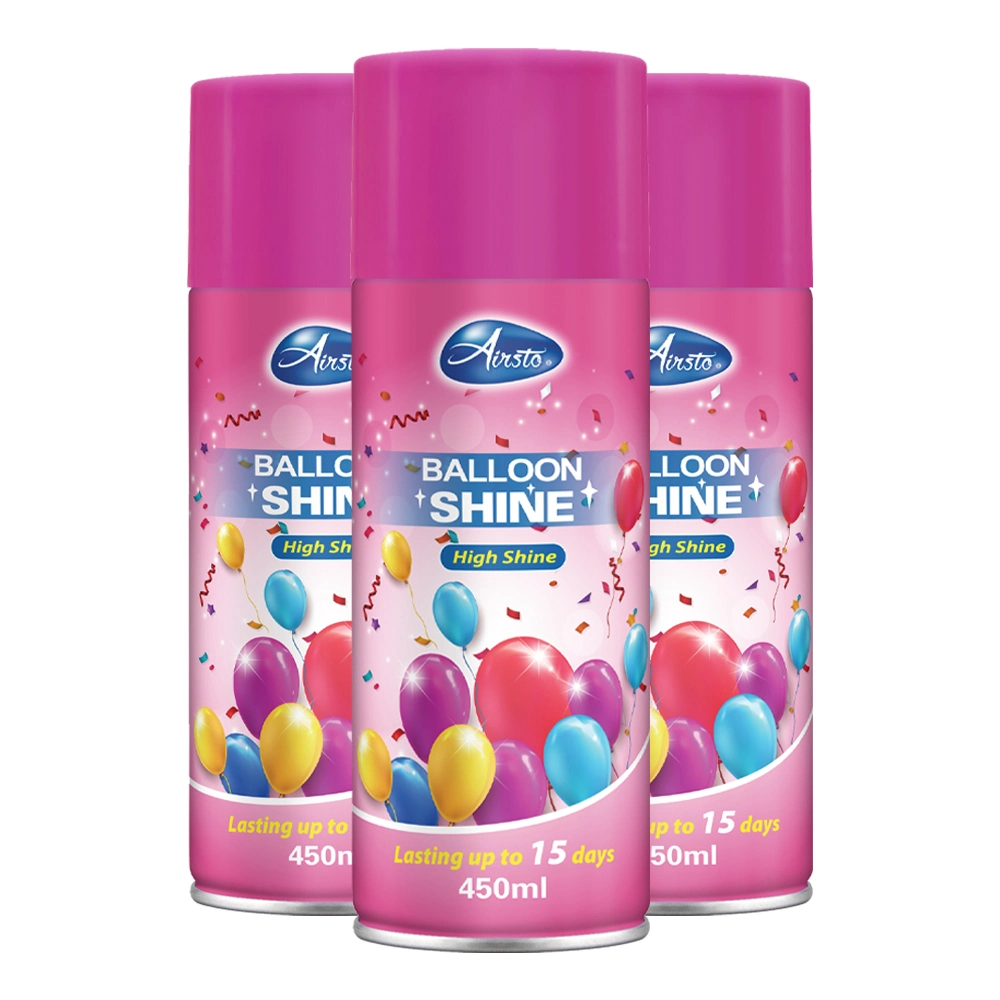 Party Spray Ballon Behandlung Ballon Polnisch und Shine Aerosol Spray