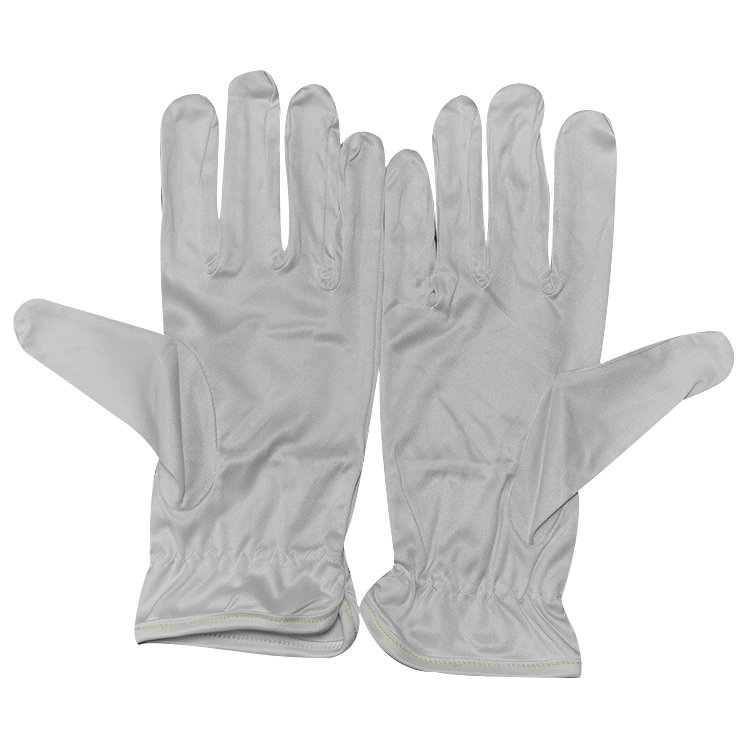 Economy Price Anti Dust Jewelry Inpection Cleanroom Work Safety Microfiber Gloves