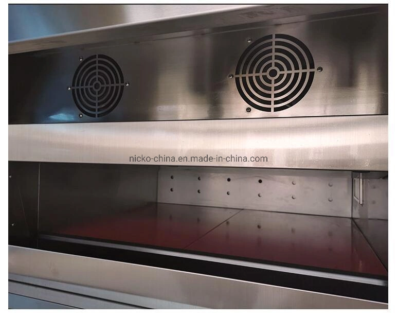 Machine de cuisson en acier inoxydable commercial à 3 couches et 9 plateaux, équipement de cuisine pour boulangerie, pour la cuisson de pizzas, pains, gâteaux, four électrique à étages.