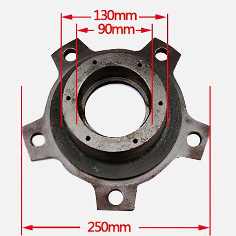 Forklift Steering Axle Spare Parts Wheel Hub Rear Wheel Hub for Hangcha 4-4.5ton, 40d-410003