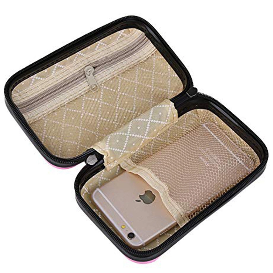 Travel Dinner Bag Waterproof Small Cosmetic Fashion ABS Hard Case