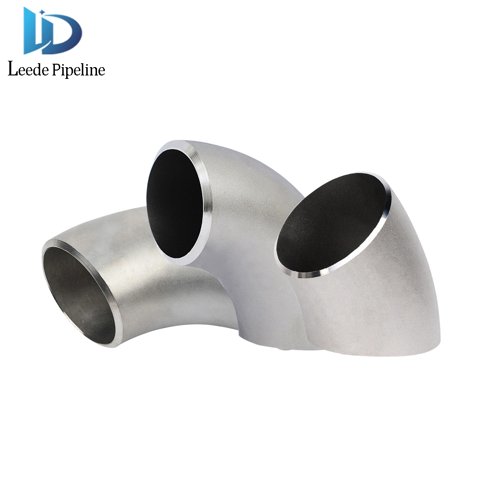 Butt Welding Seamless Large and Small Diameter Stainless Steel Pipe Fittings Forged 45/60/90d Elbow