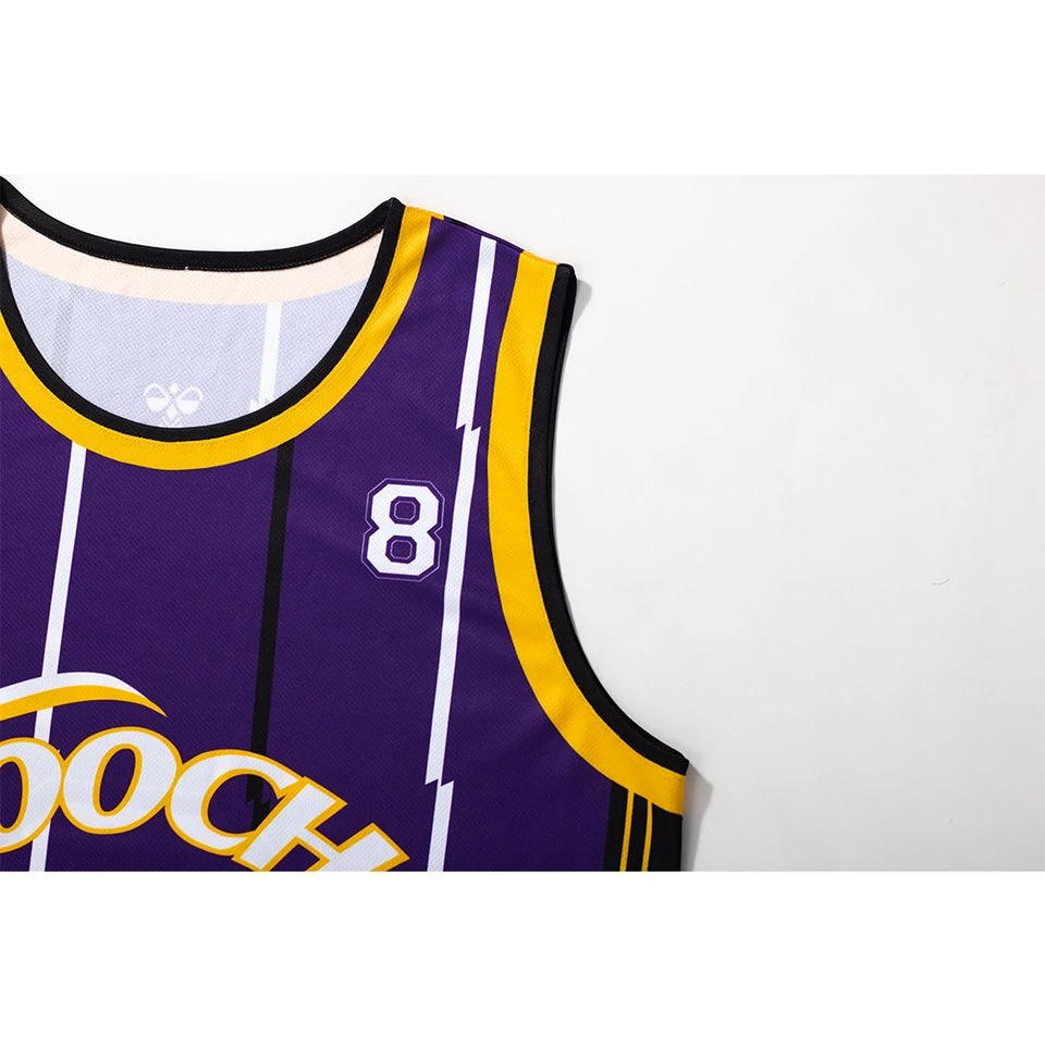 Nouveau design de mode masculine de basketball à séchage rapide Jersey