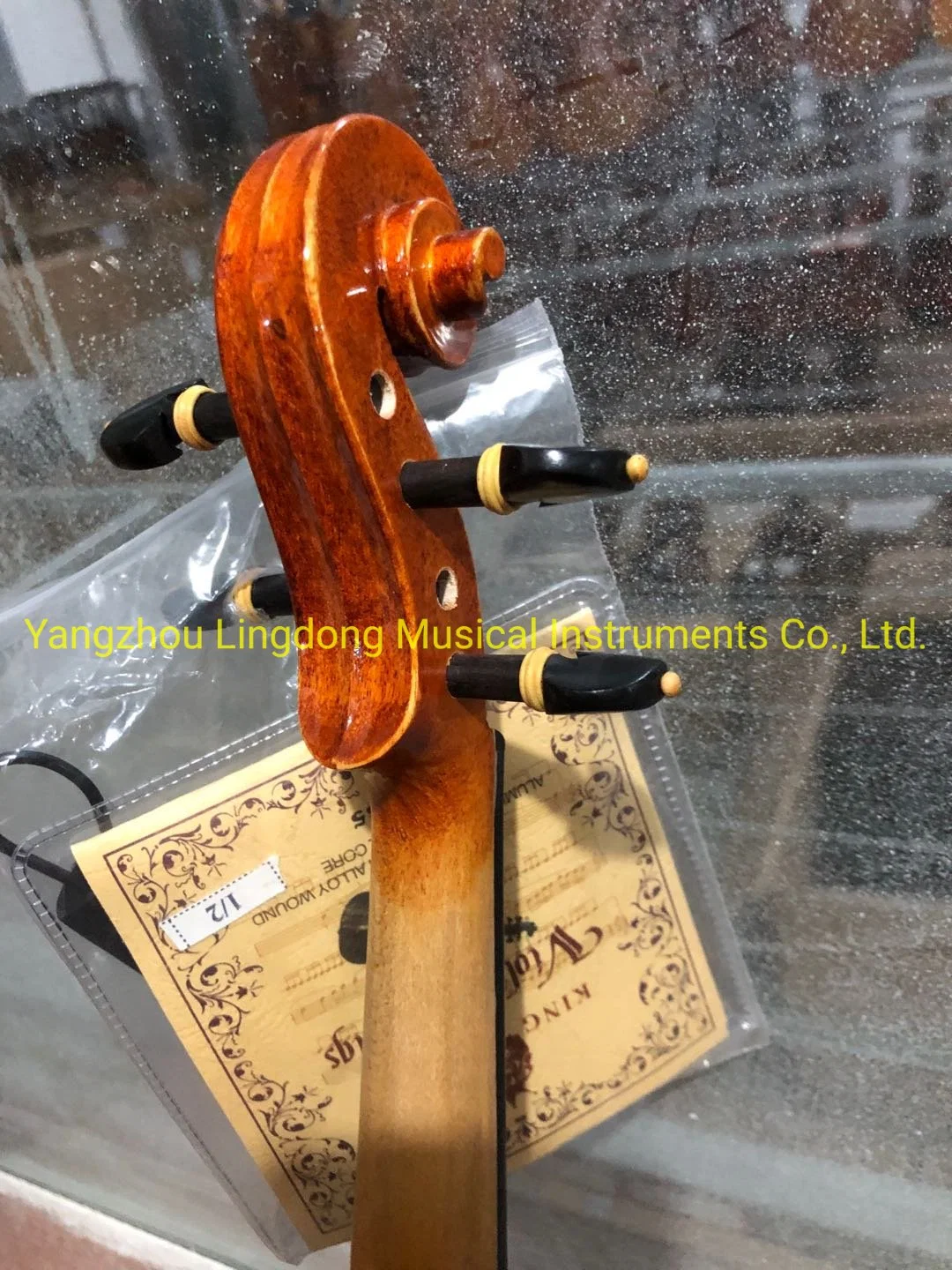 Handmade Natural Flame Violin Wholesale/Supplier in China