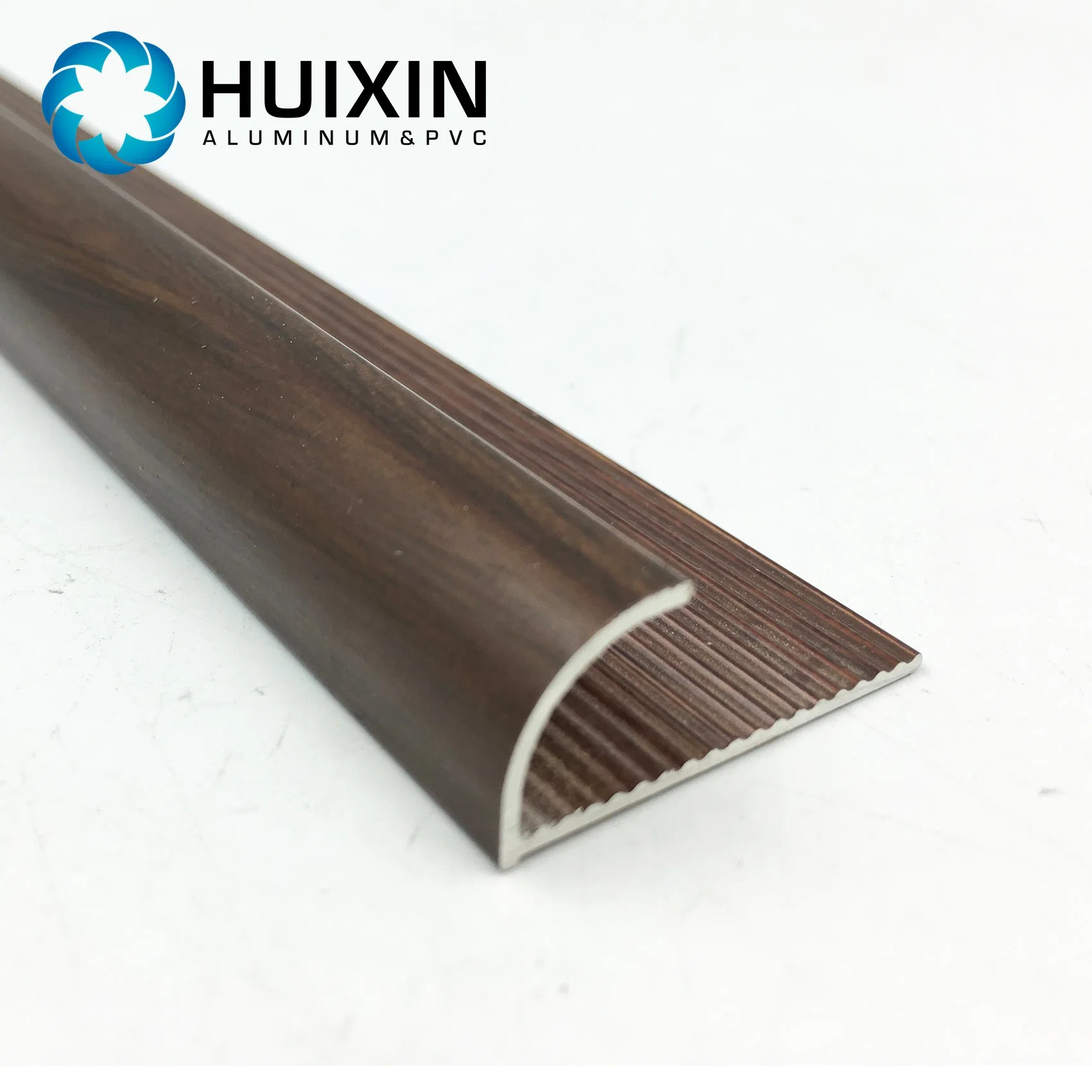 Foshan Anodizing and Polishing Silver Gold Shine Surface Tile Trim Aluminium Stair Nosing Trim