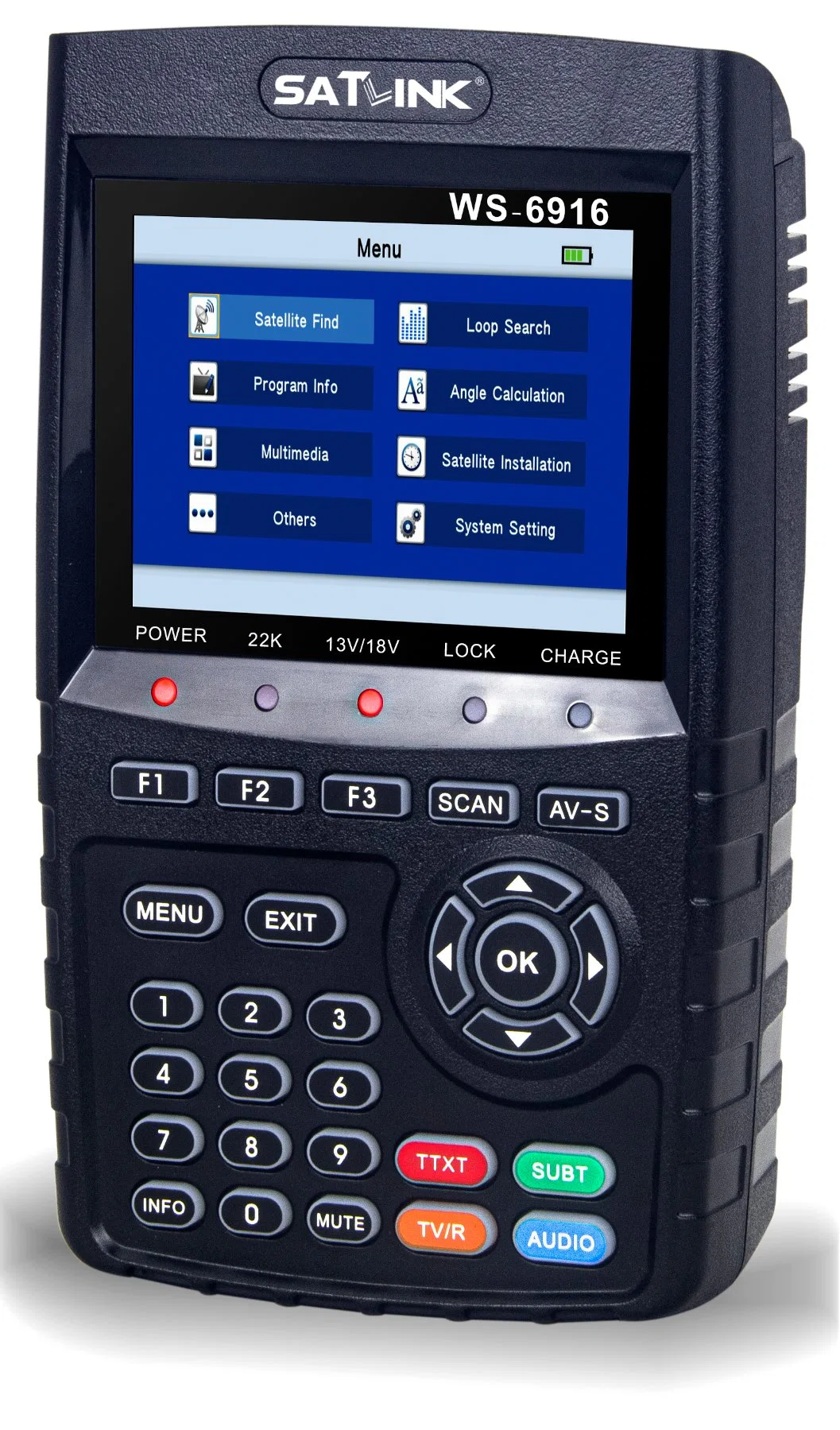 Ws-6916 DVB-S/S2 HD Satellite Finder Hot Sale