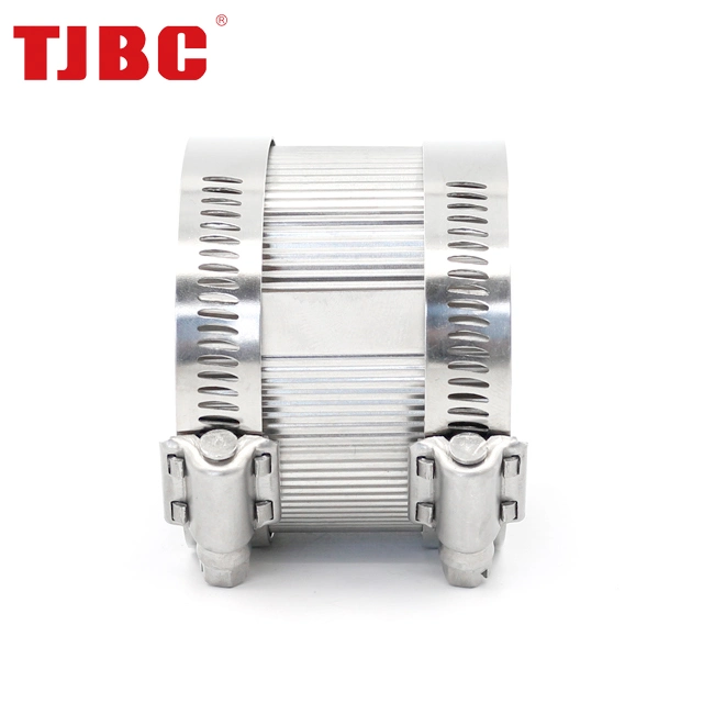 Type a No-Hub Coupling with Stainless Steel Clamps, 4 Inch, 100 PCS