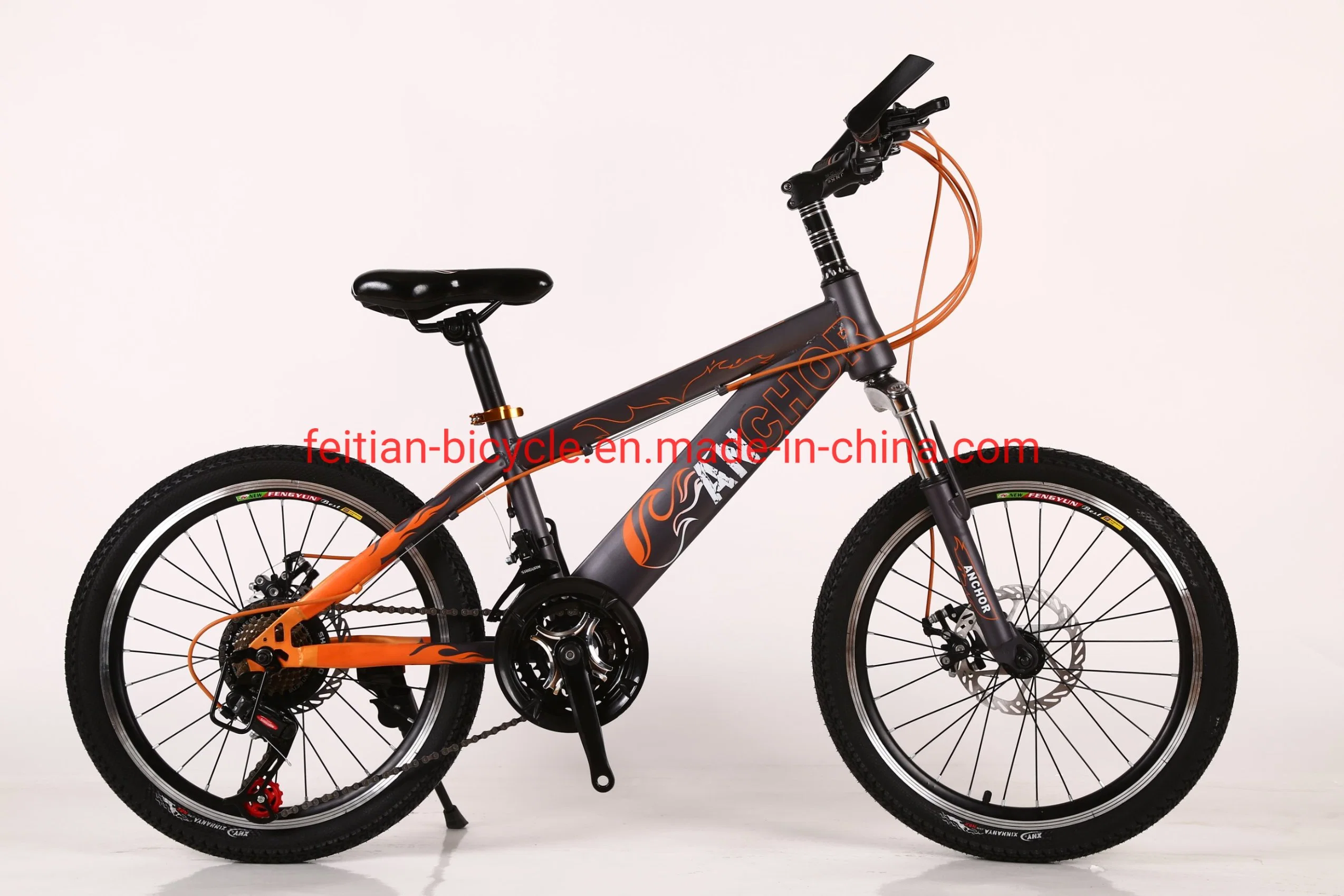 Steel Frame 20inch 21 Speed Gear Children Road Mountain Bicycle